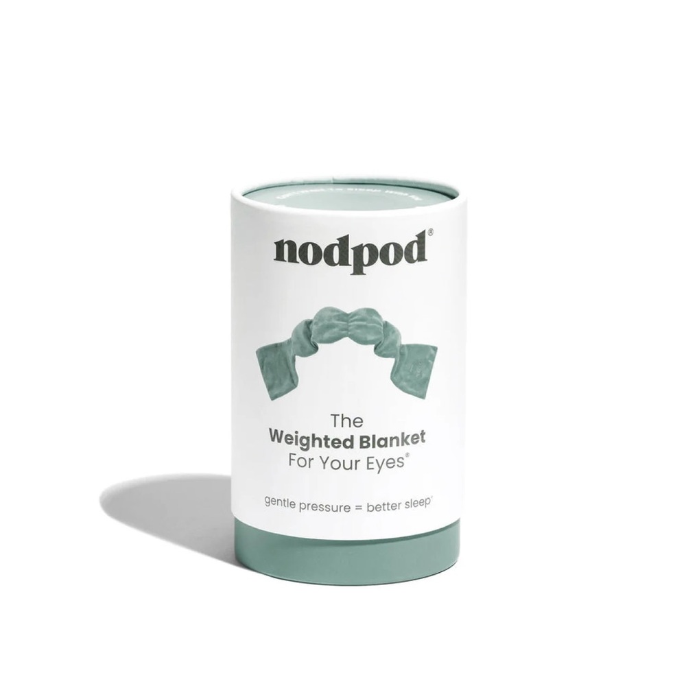 Nodpod Teal Weighted Eye Mask